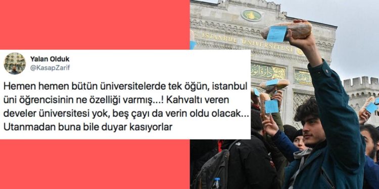 İstanbul Üniversitesi’ndeki Yemekhane İsyanının Ardından Öğrencilerin Yaşam Tarzlarını Eleştiren Karanlık Zihniyet
