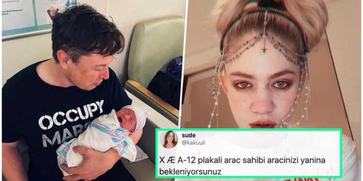 Elon Musk ve Sevgilisi Grimes’ın Yeni Doğan Bebeklerinin Bi’ Garip Adına Gelen Birbirinden Komik Tepkiler