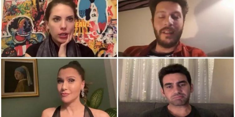 Koronavirüs Bile Bu Dörtlüyü Durduramaz: Salgın Yüzünden Çekimlerine Ara Verilen Yasak Elma’dan Görüntülü Gıybet Sürprizi!
