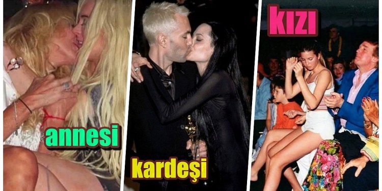 Aile Üyeleriyle Girdikleri Uygunsuz İlişkiler ile Sosyal Medyayı Ayağa Kaldıran Ünlüler
