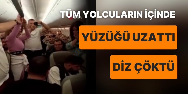 10 Bin Fit Yükseklikte Evlilik Teklifi