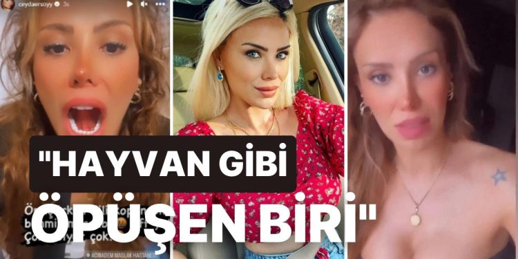 Dili Kopmuştu! Ceyda Ersoy Herkesin Kafasında Soru İşareti Bırakan Öpüşmeye Dair Açıklama Yaptı