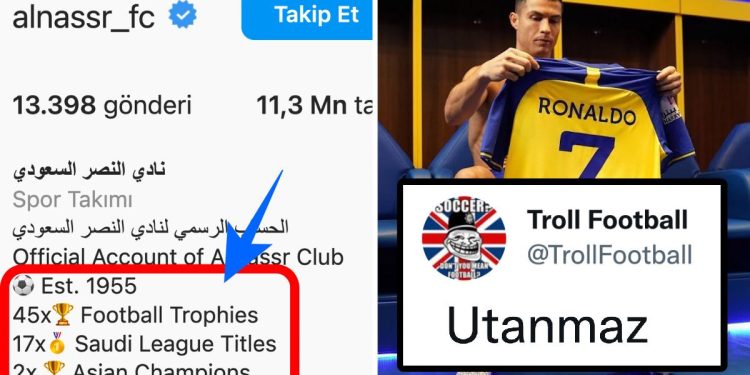 Ronaldo’nun Yeni Takımı Al-Nassr Kazandığı Kupa Sayılarıyla Dünyaya Yalan mı Söylüyor?