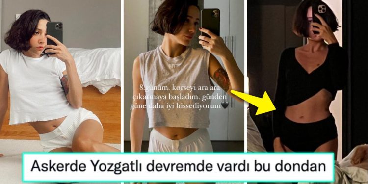 Yarınlar Yokmuşçasına Kombiyi Fulleyen Zeynep Bastık İç Çamaşırlı Paylaşımlarına Bir Yenisini Daha Ekledi!