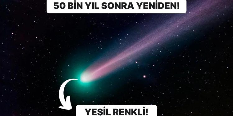 ZTF Adlı Oldukça Nadir Bir Kuyruklu Yıldız 50 Bin Yılın Ardından Dünya’yı Ziyaret Etmeye Geliyor!