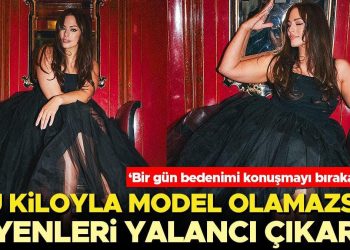 Fazla kilolarından utanmayı öğrenmişti… O kilolarla zirveye çıktı: Ünlü model podyumun yıldızı oldu