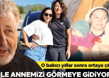 Metin Akpınar’ın kızı Duygu Nebioğlu ve ikizinden bakıcılarına sürpriz ziyaret